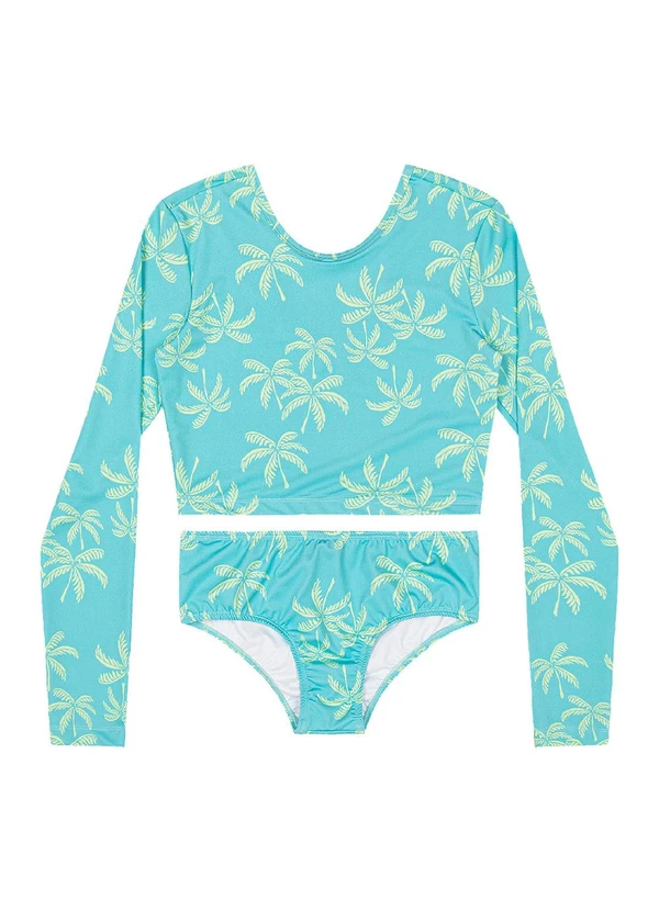 Gloss - Biquíni Manga Longa Fps +50 Azul 3