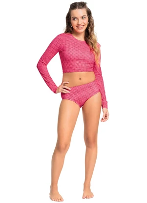 Gloss - Biquíni Manga Longa Fps +50 Rosa - GLOSS