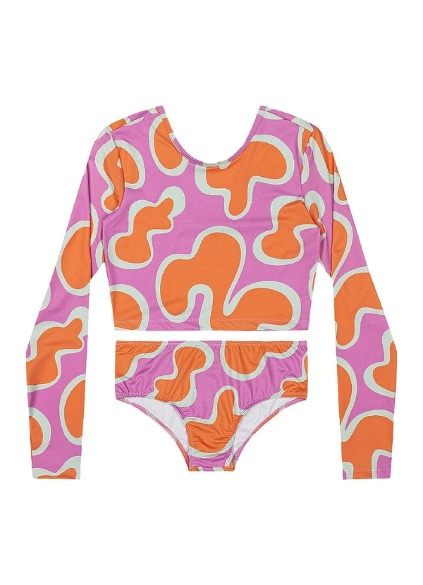 Gloss - Biquíni Manga Longa Fps +50 Roxo 3