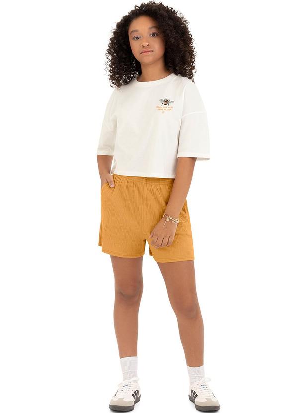 Malwee Kids - Conjunto Adoce Sua Vida Teen Off White