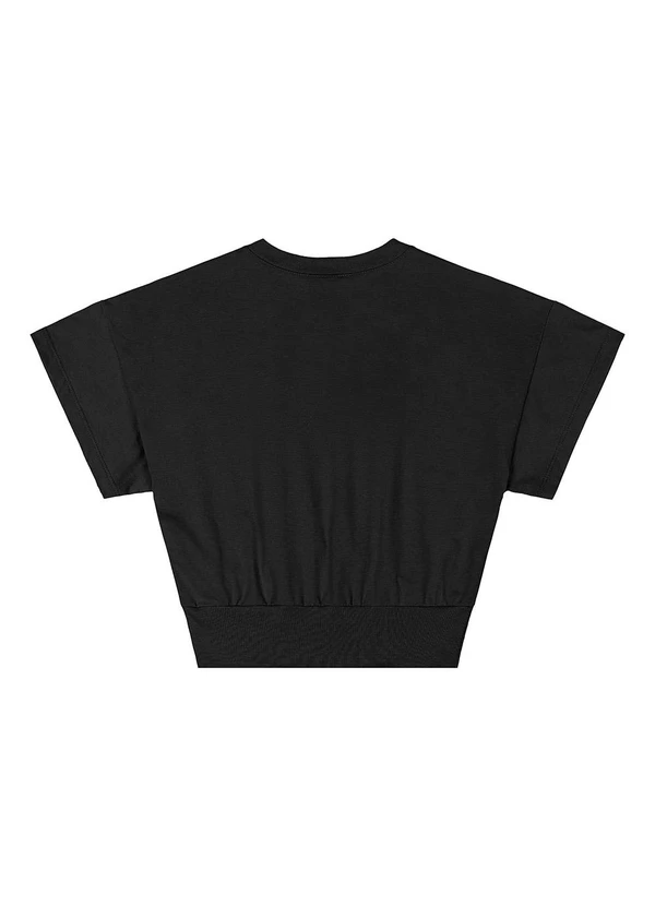 Gloss - Conjunto Blusa e Short-Saia Juvenil Preto 6