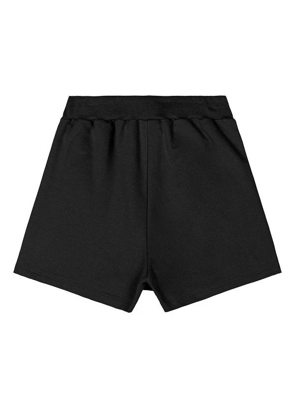 Gloss - Conjunto Blusa e Short-Saia Juvenil Preto 7