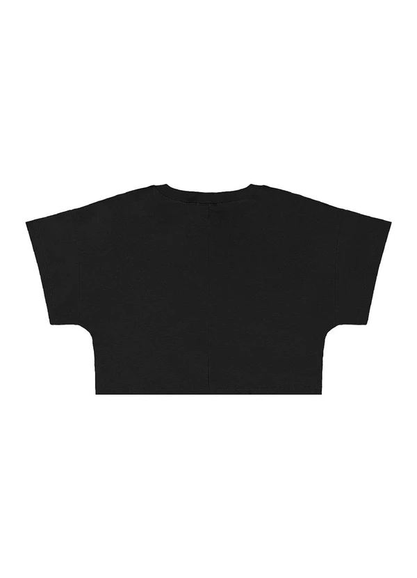 Gloss - Conjunto Blusa Short Moletom Preto 5