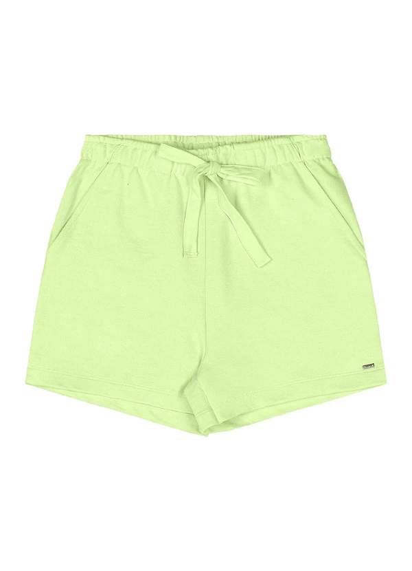 Gloss - Conjunto Blusa Short Moletom Verde 6