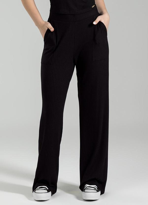 Cativa Teen - Conjunto Canelado Preto 3