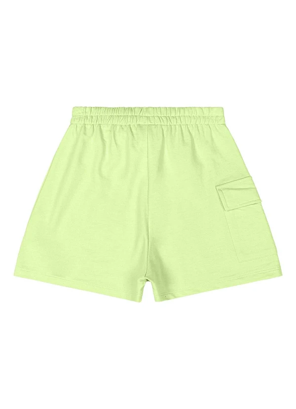 Gloss - Conjunto com Blusa e Short com Strass Verde 6