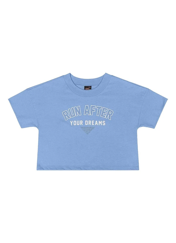 Gloss - Conjunto com Blusa e Short Juvenil Azul 3