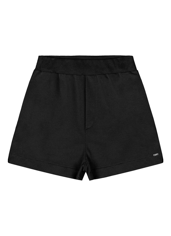 Gloss - Conjunto com Blusa e Short Juvenil Preto 4