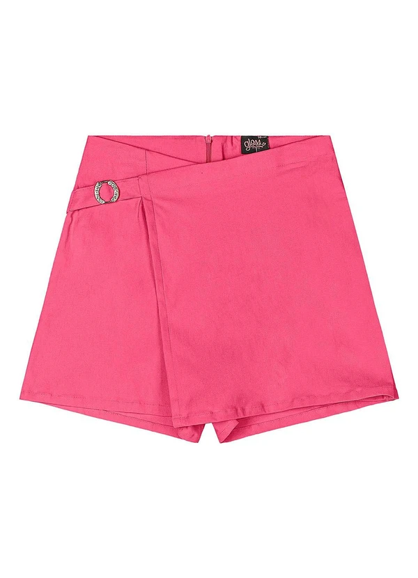 Gloss - Conjunto com Top e Short-Saia Juvenil Rosa 5