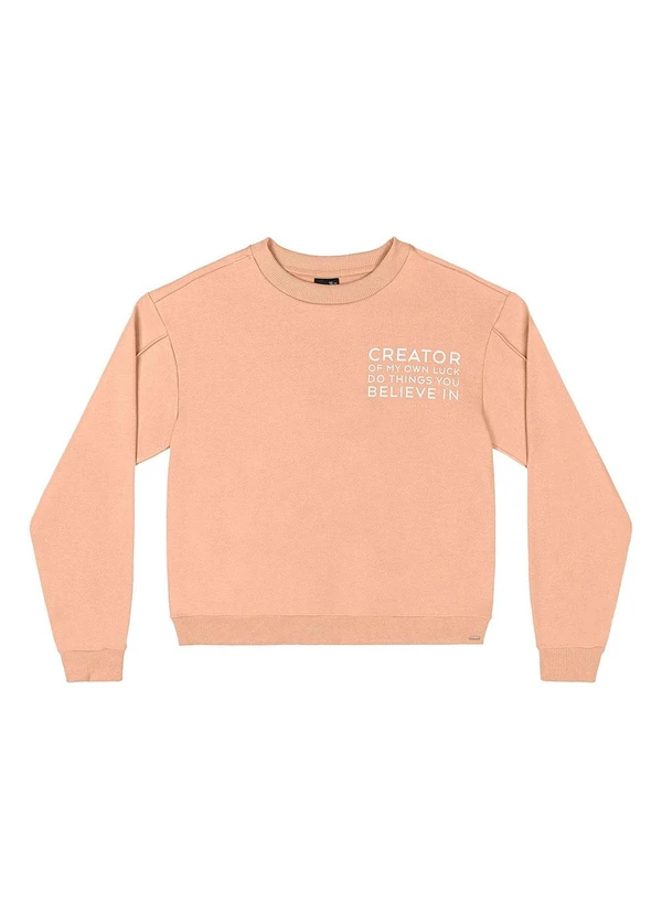 Gloss - Conjunto Creator Juvenil Blusão Calça Marrom 3