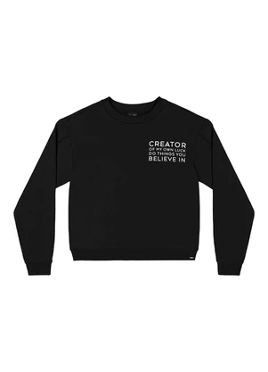 Gloss - Conjunto Creator Juvenil Blusão Calça Preto - GLOSS