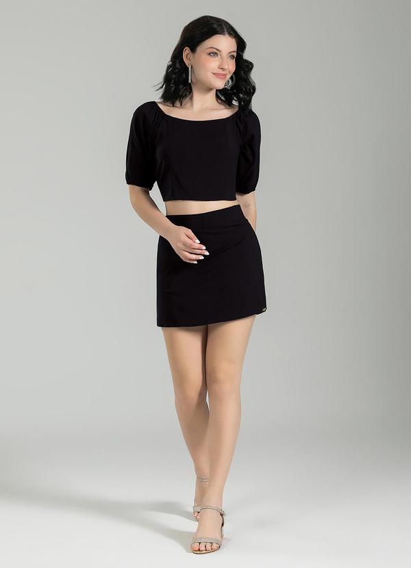 Cativa Teen - Conjunto em Viscose Preto 1