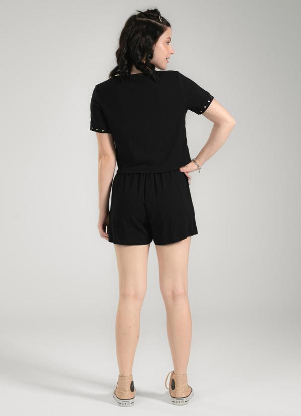 Cativa Teen - Conjunto em Viscose Preto 2