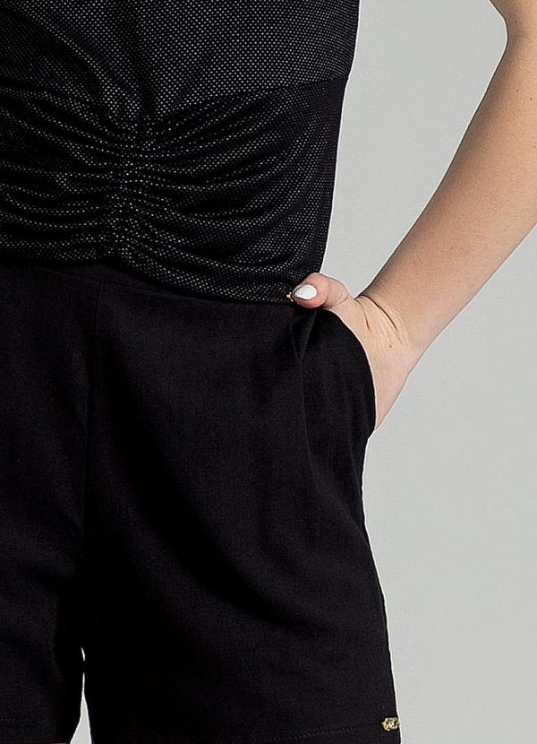 Cativa Teen - Conjunto em Viscose Preto 4