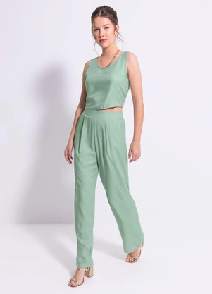 Cativa You - Conjunto em Viscose Verde - CATIVA YOU