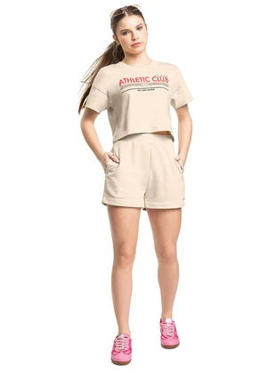 Gloss - Conjunto Juvenil Athletic Club Bege - GLOSS