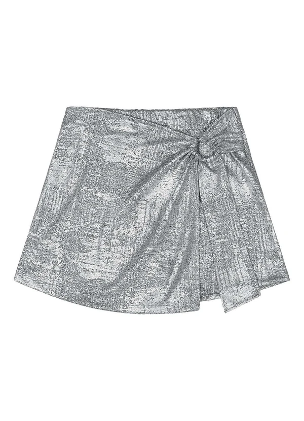 Gloss - Conjunto Juvenil com Blusa e Saia Branco 5