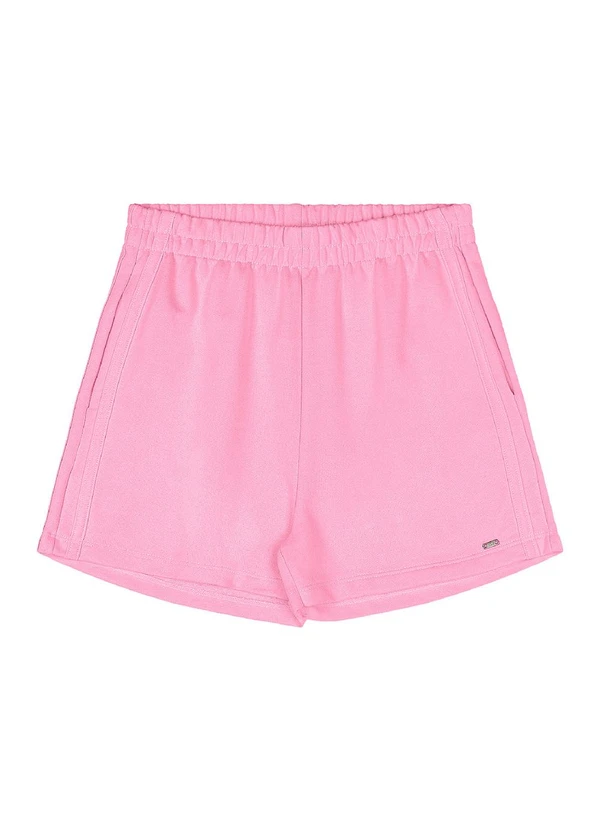 Gloss - Conjunto Juvenil em Moletom sem Felpa Rosa 6