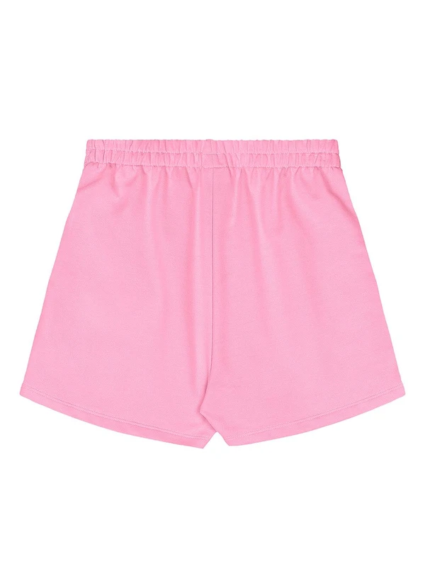 Gloss - Conjunto Juvenil em Moletom sem Felpa Rosa 7