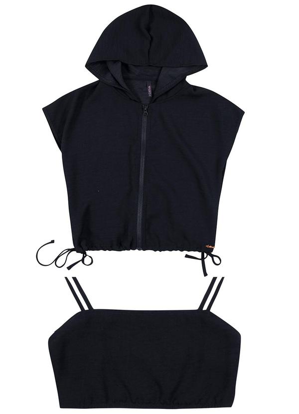 Cativa Teen - Conjunto Juvenil Menina Preto