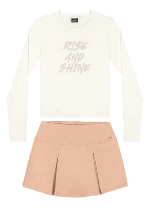 Gloss - Conjunto Juvenil Rise And Shine Branco - GLOSS