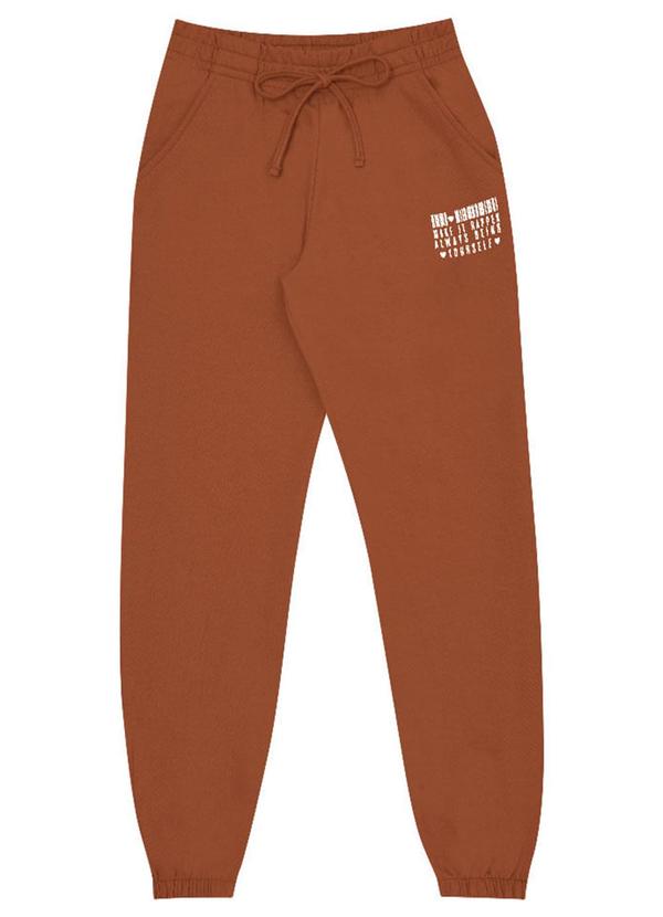 Pulla Bulla - Conjunto Moletinho Menina Marrom 2