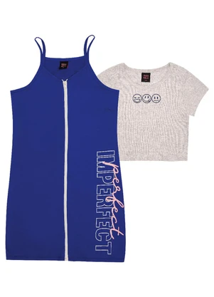 Pulla Bulla - Conjunto Moletinho Menina Roxo - PULLA BULLA