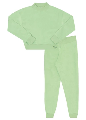 Pulla Bulla - Conjunto Pelo Menina Verde - PULLA BULLA