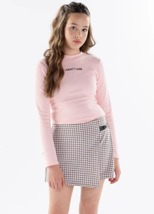 Pulla Bulla - Conjunto Ribana com Elastano Leve e Jacquard Fio T - PULLA BULLA