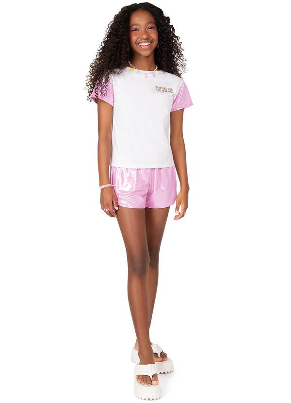 Amora - Conjunto Teen Menina Branco