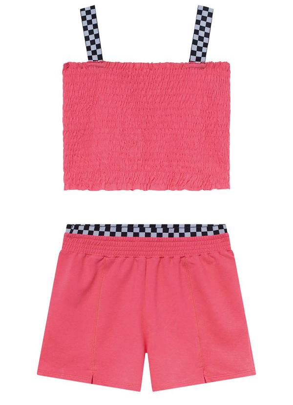 Amora - Conjunto Teen Menina Rosa