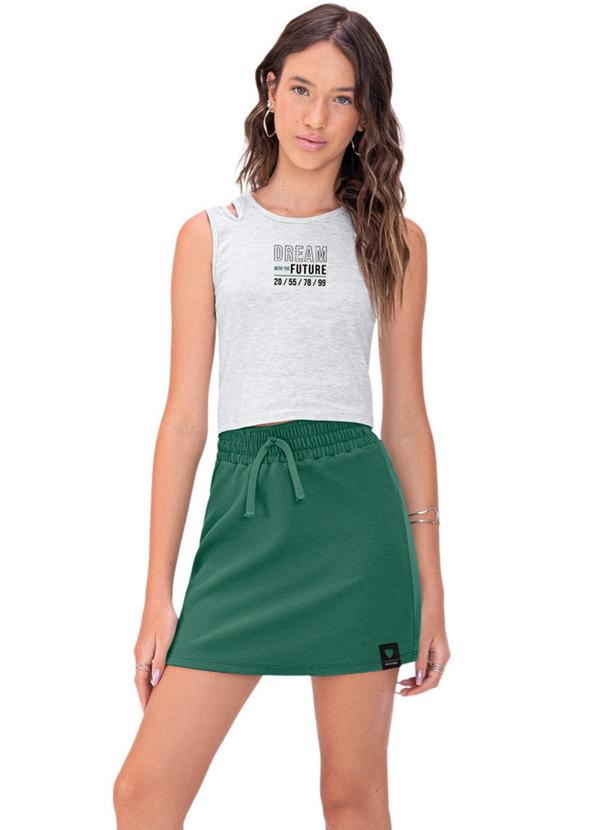 Amora - Conjunto Teen Menina Cinza