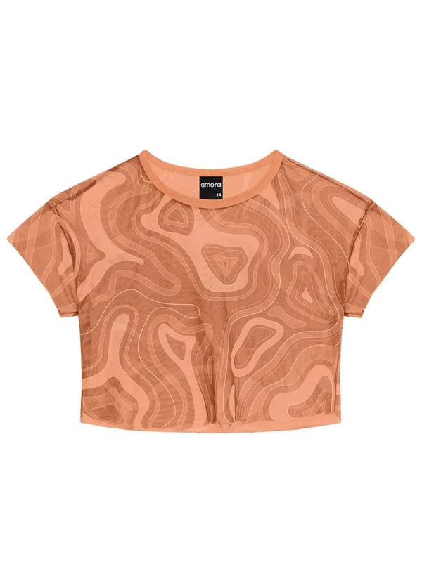 Amora - Conjunto Teen Menina Laranja 3