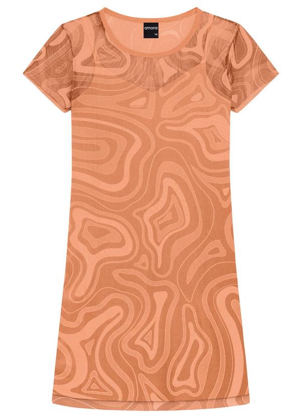 Amora - Conjunto Teen Menina Laranja