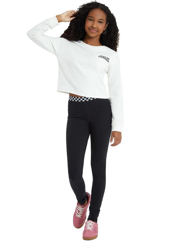 Amora - Conjunto Teen Menina Manga Longa Bege