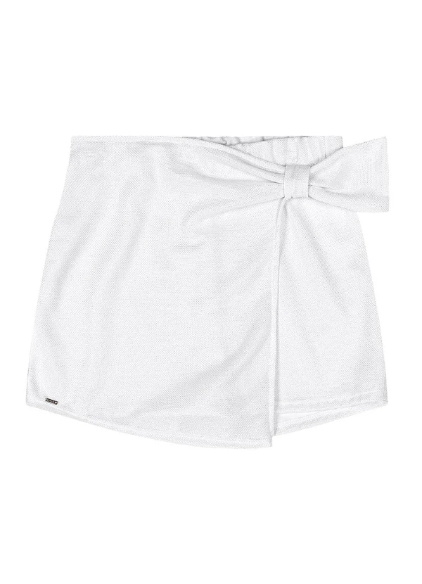 Gloss - Conjunto Top Short-Saia Tecido Branco 6