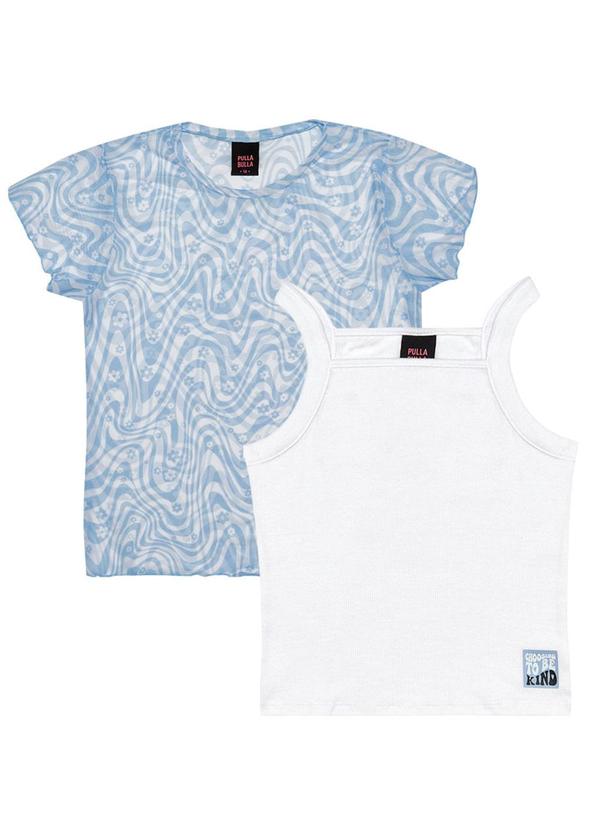 Pulla Bulla - Conjunto Tule Flex Menina Azul