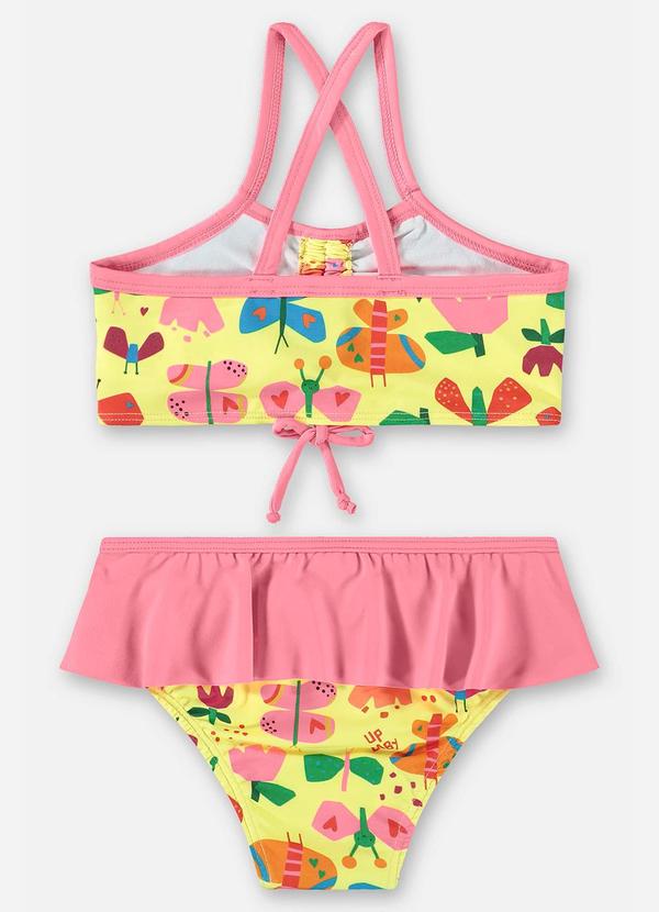 Up Baby - Biquíni com Top e Calcinha Fps+50 Amarelo 2