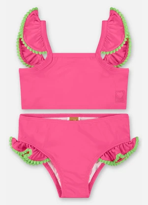 Up Baby - Biquíni com Top e Calcinha Fps+50 Rosa - UP BABY