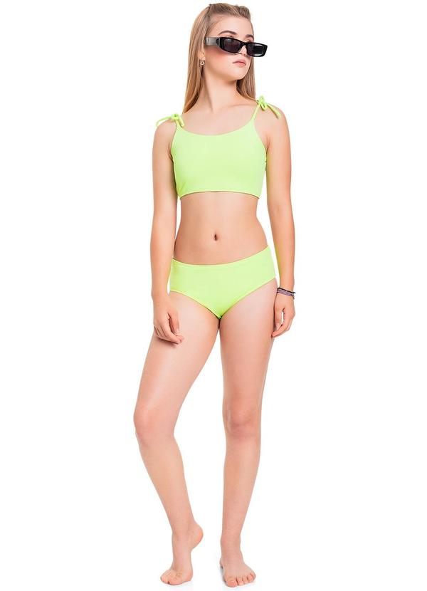 Gloss - Biquíni em Malha Uv Fps +50 Juvenil Verde 3