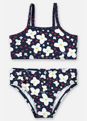 Up Baby - Biquíni Fps+50 com Top e Calcinha Azul - UP BABY