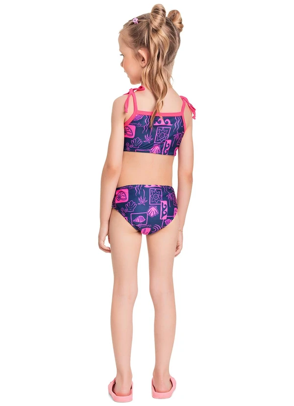 Quimby - Biquíni Infantil Estampado Fps +50 Azul 2