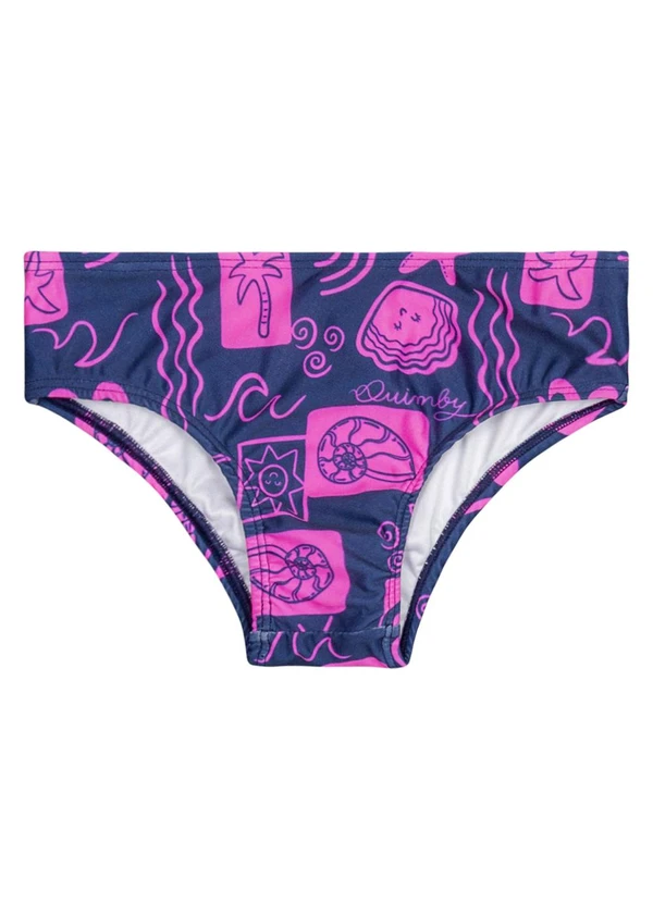 Quimby - Biquíni Infantil Estampado Fps +50 Azul 5