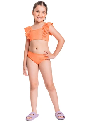Quimby - Biquíni Infantil Fps +50 Laranja - QUIMBY