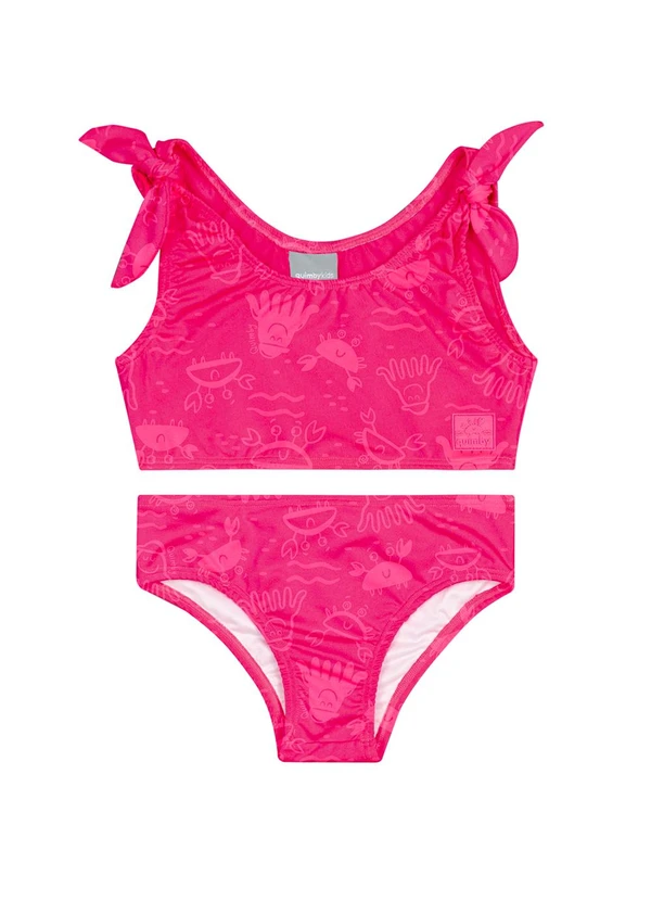 Quimby - Biquíni Infantil Fps +50 Rosa