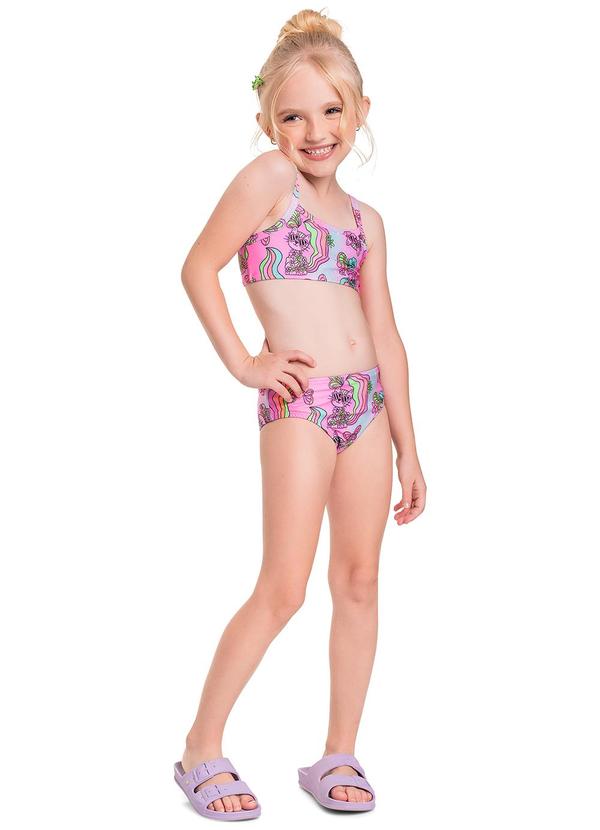 Quimby - Biquíni Infantil Fps +50 Roxo