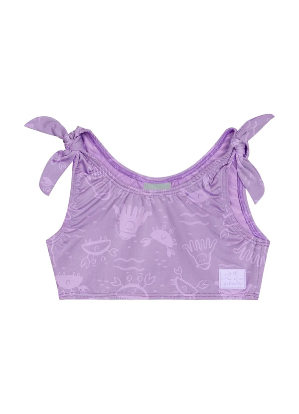 Quimby - Biquíni Infantil Fps +50 Roxo 3