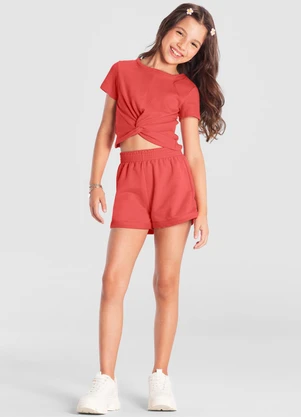 Brandili Young Conjunto Teen Amarração (Vermelho) - BRANDILI