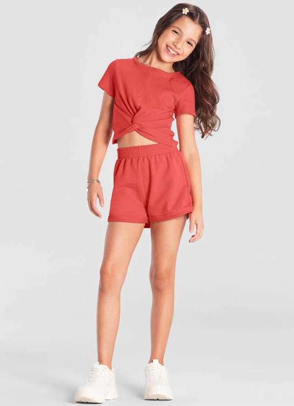 Brandili - Brandili Young Conjunto Teen Amarração Vermelho 1