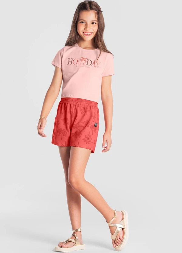 Brandili - Brandili Young Conjunto Teen de Verão Rosa